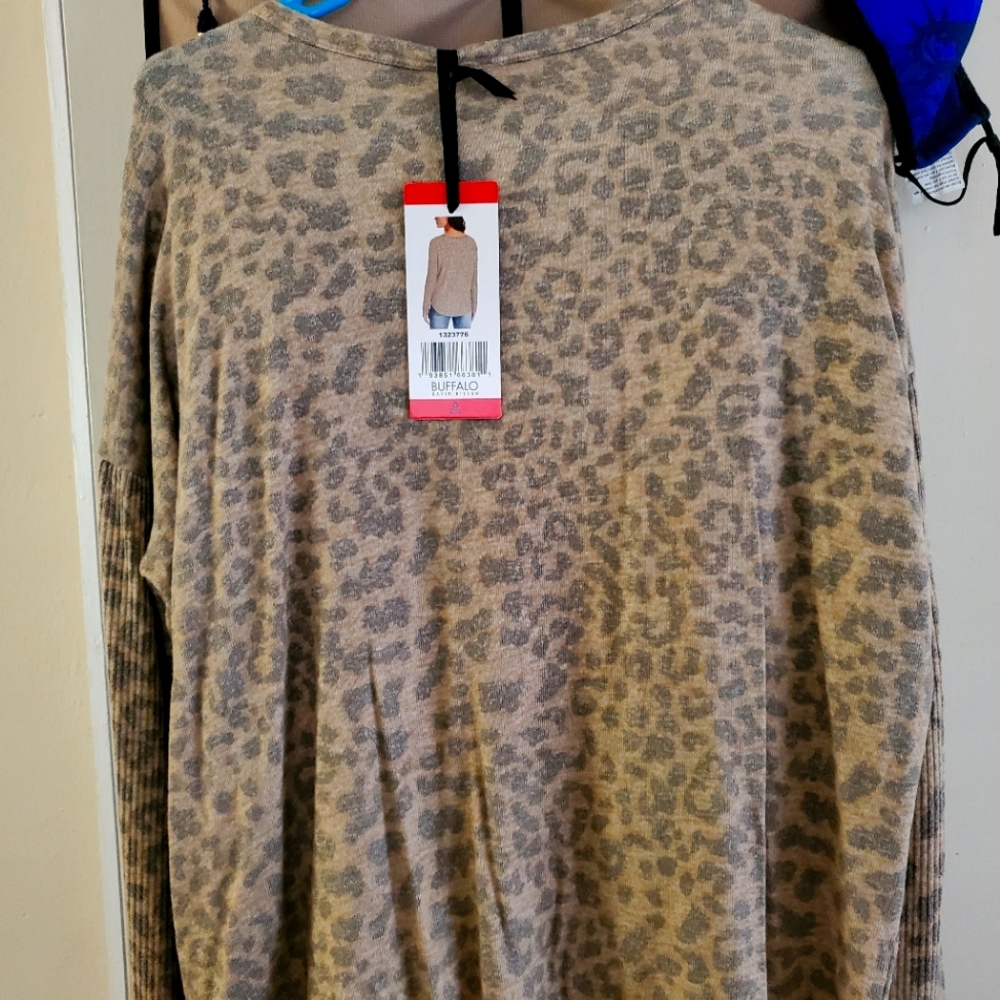 Leopard print tunic